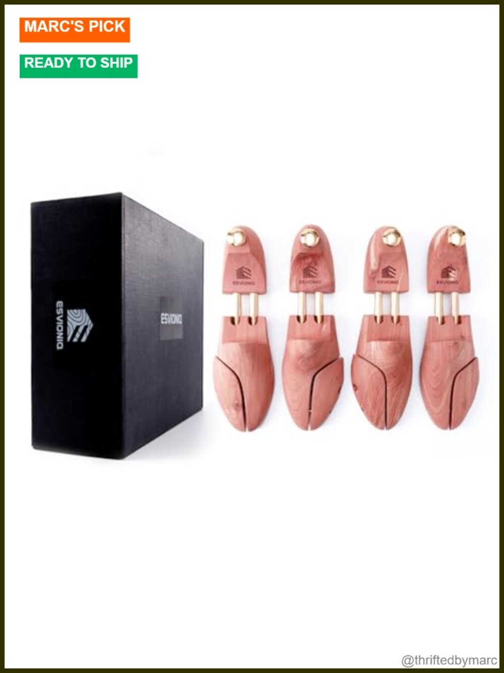 Red Cedar Shoe Tree Twin Tubes Wooden Shoe Keeper for Men Sizes 6-16 Shoe Shaper